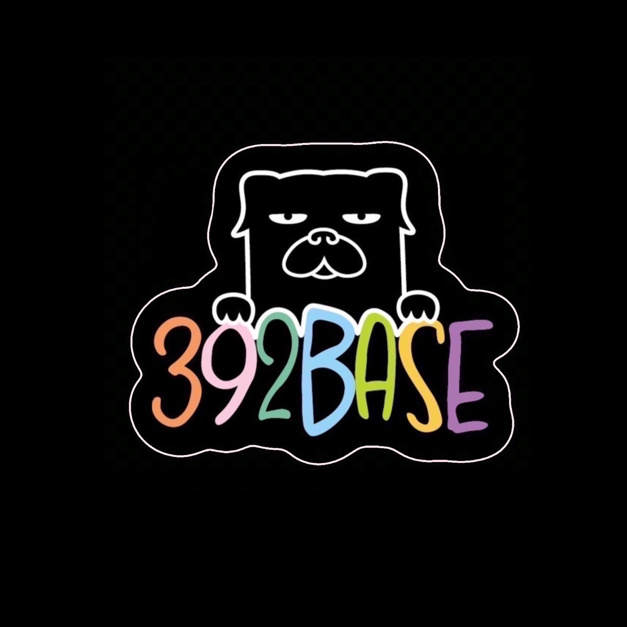 392baceステッカー型抜き