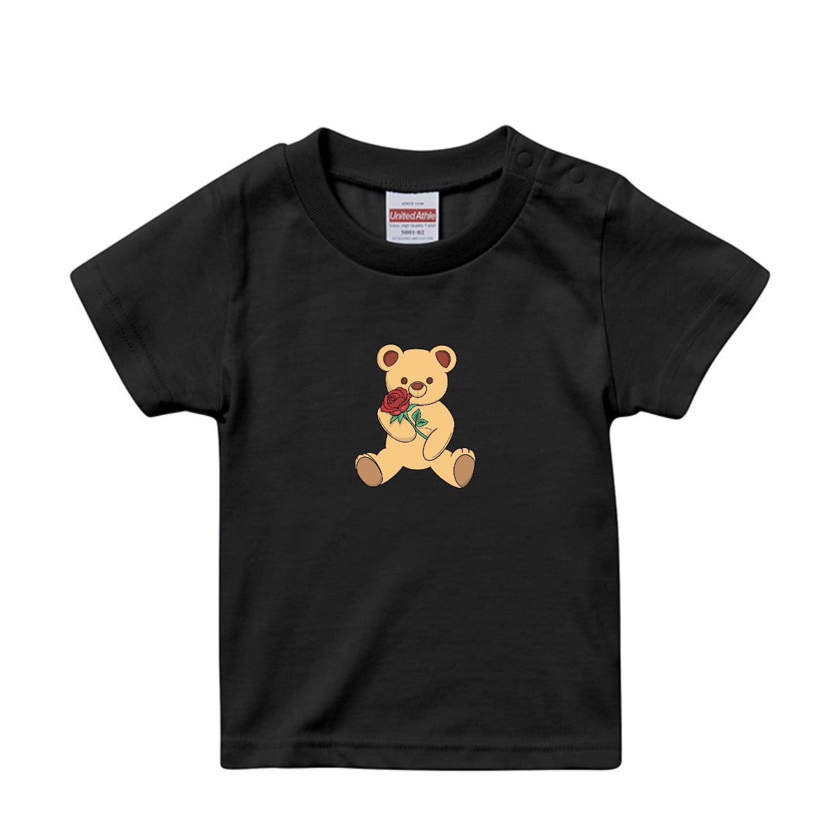 Kuma Rose キッズTシャツ