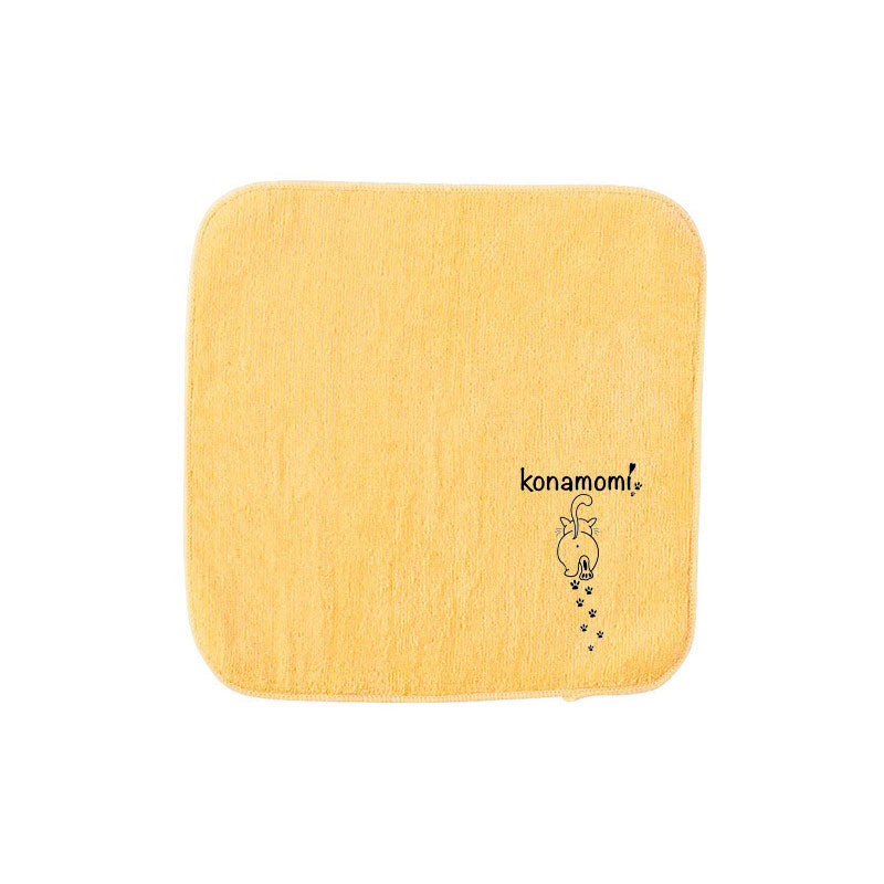 こなつ足跡ハンカチ