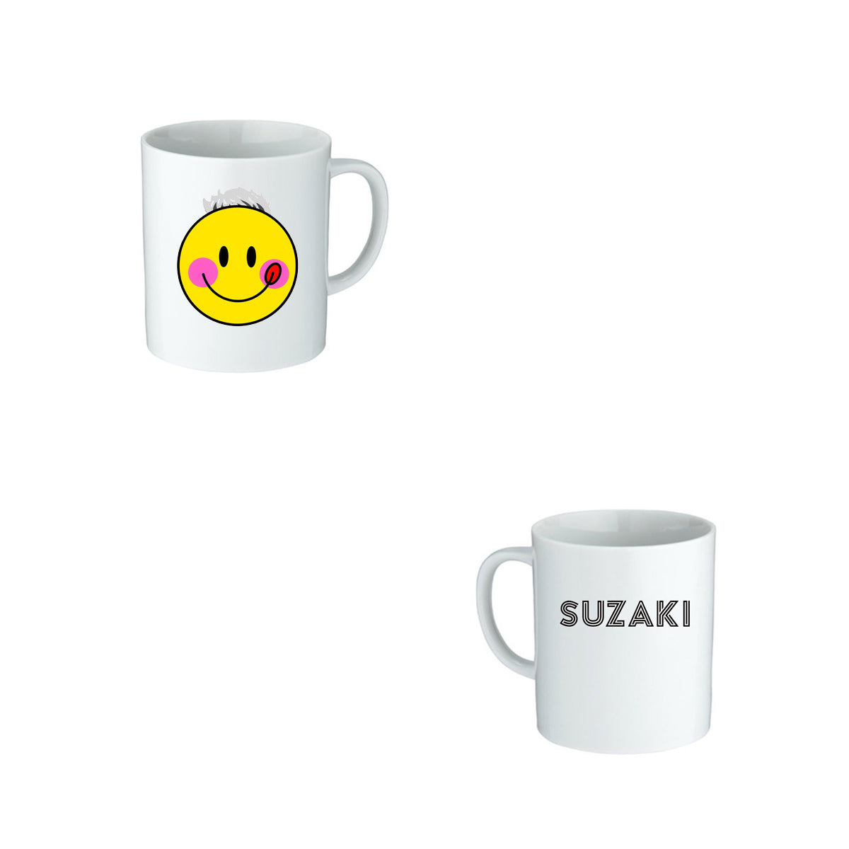 SUZAKI マグカップ(シルバー)