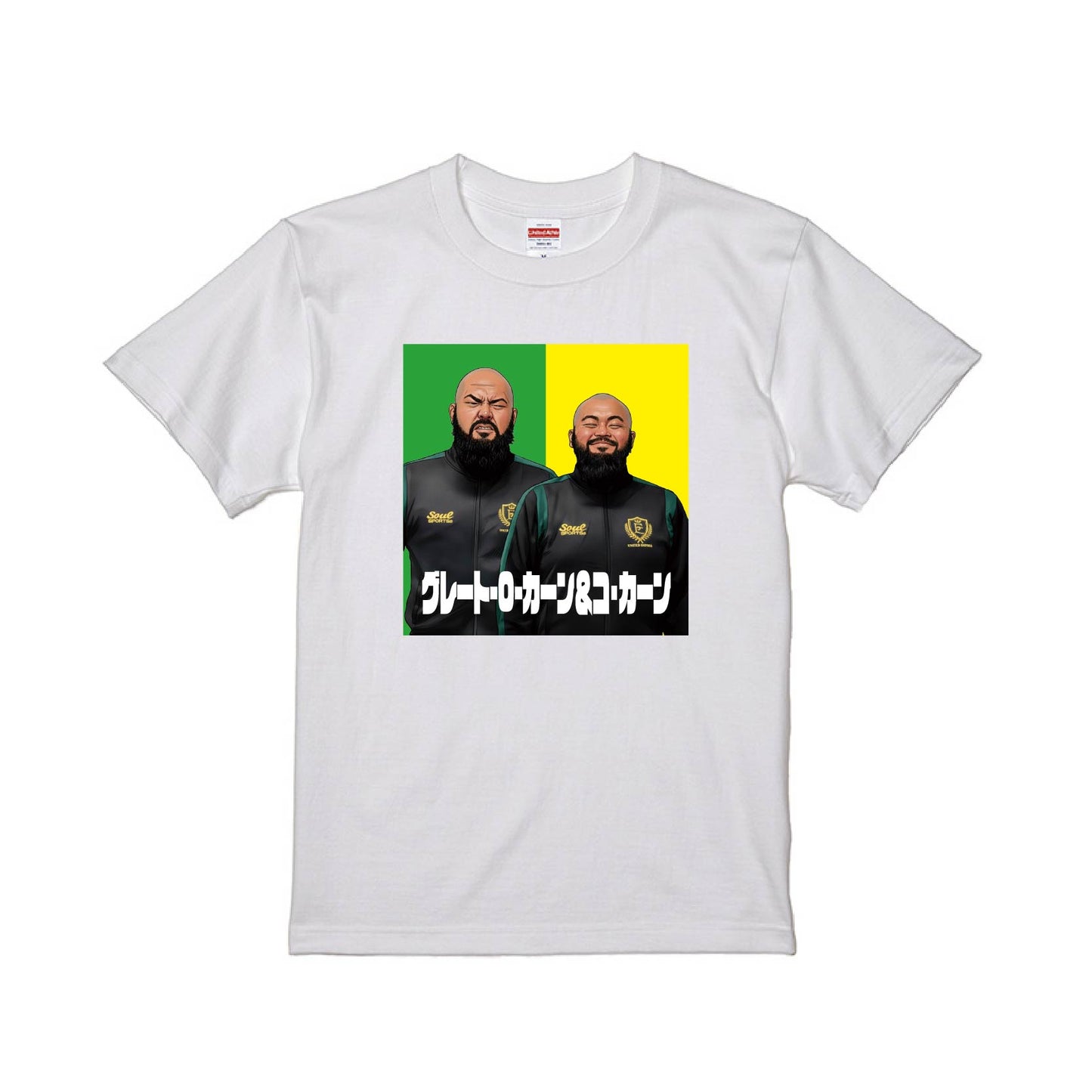 オーカーン＆コーカーン|コラボＴシャツアメコミ風B