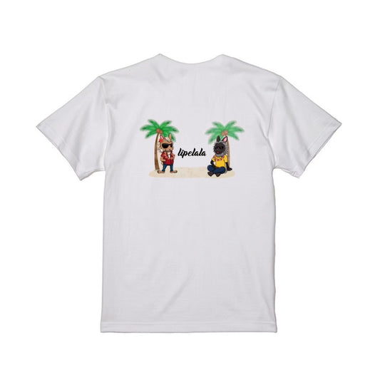 lipelala summer Tシャツ