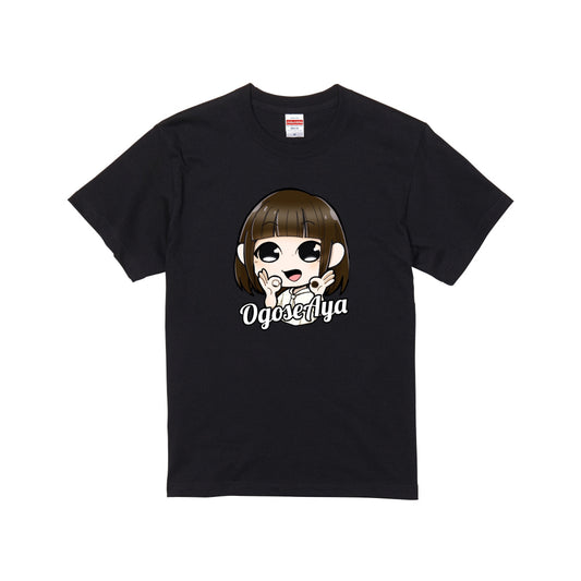 おごせ綾イラストTシャツver.1
