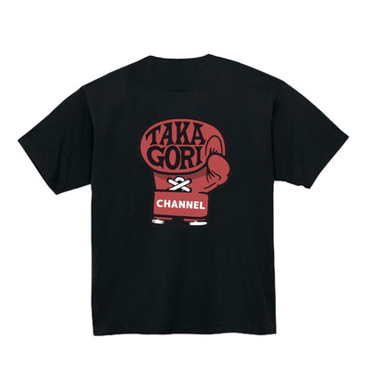 タカゴリTシャツ(フロント・バック赤プリント)