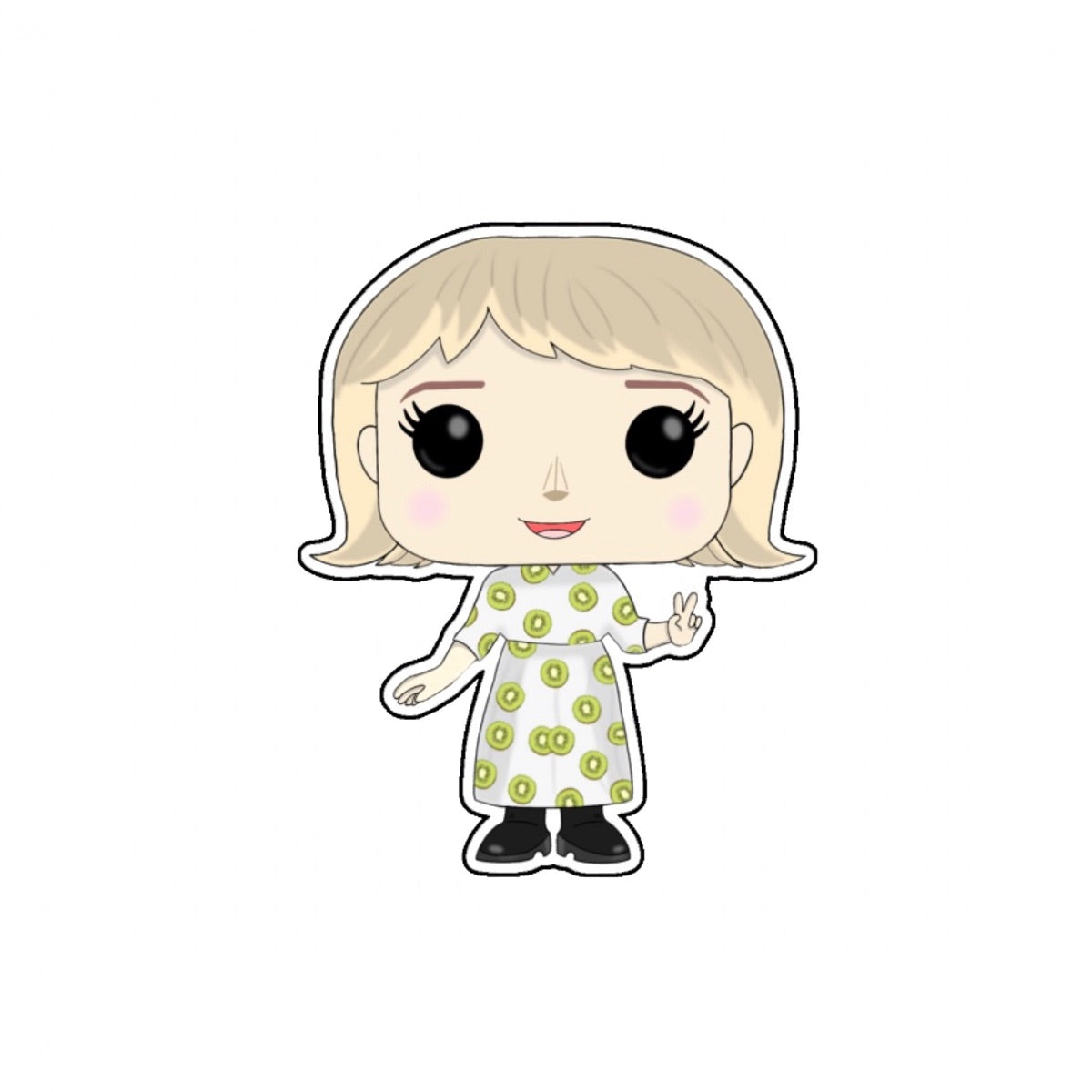 なまいきじゃんけんオリジナルステッカー
