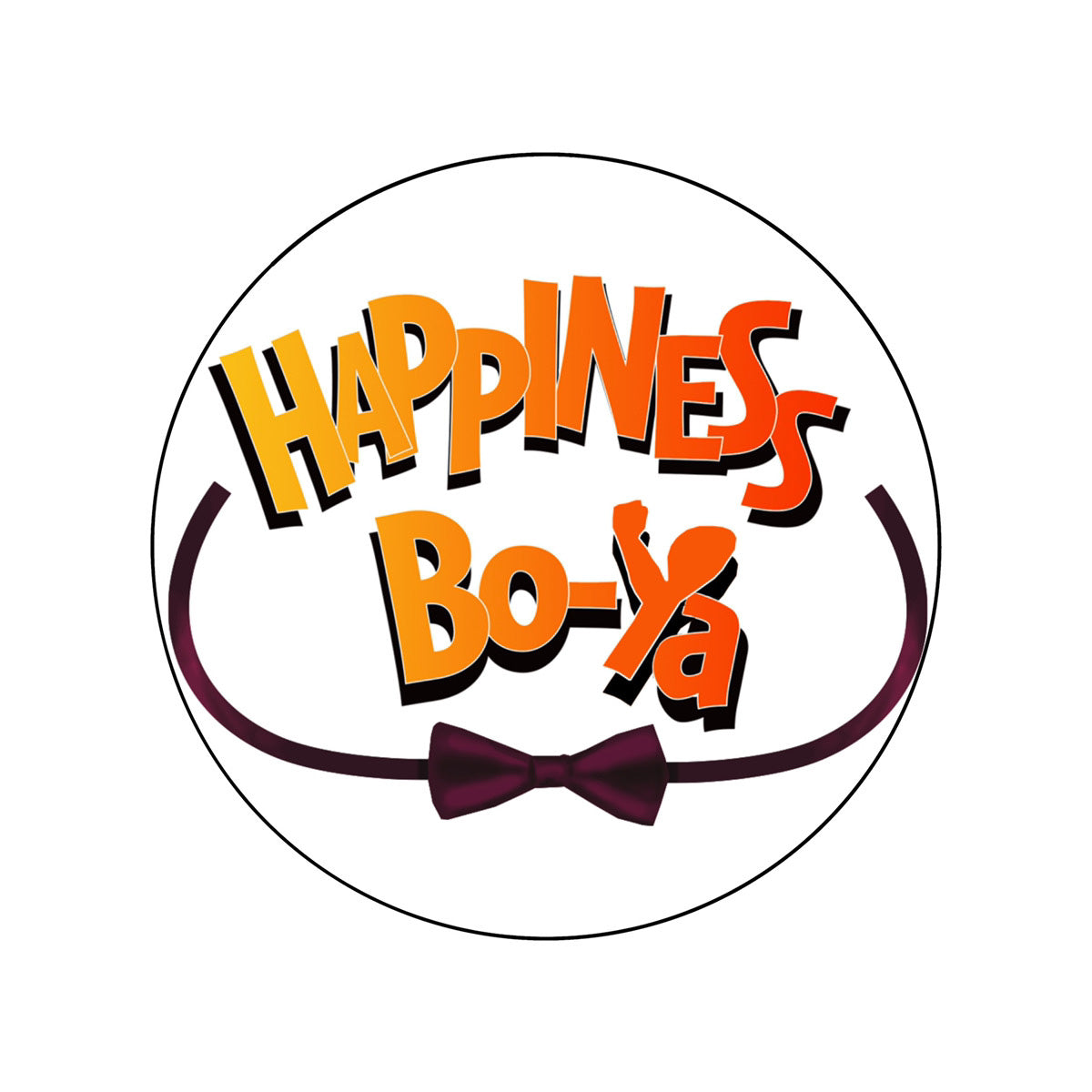 ハピネス坊やオリジナルロゴステッカー