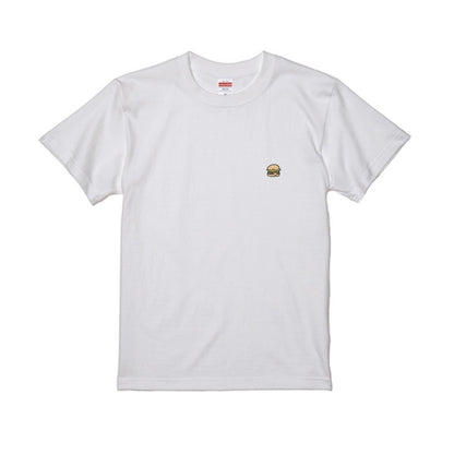 まろおハンバーガー刺繍Tシャツ