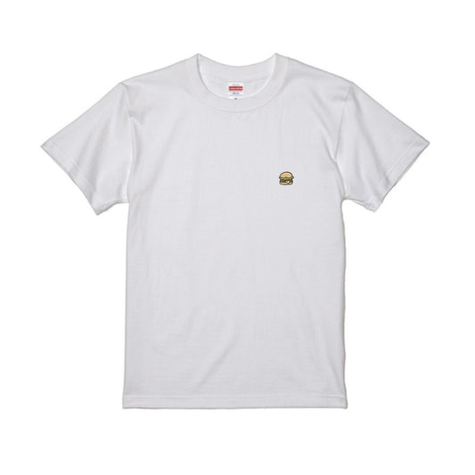まろおハンバーガー刺繍Tシャツ
