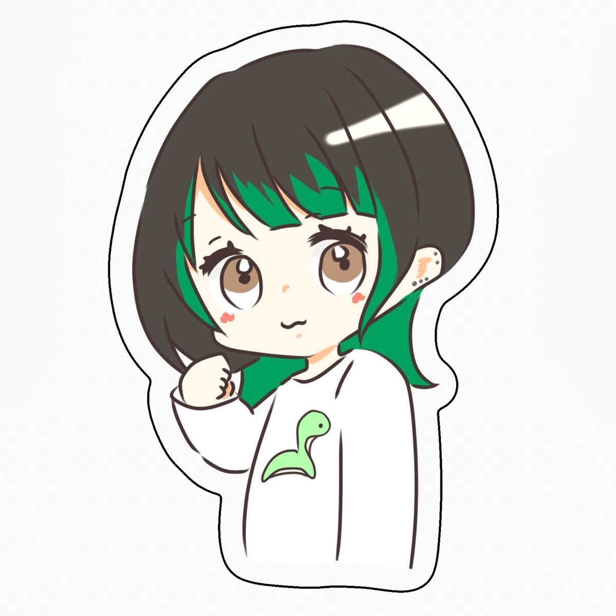 みな氏。やればできる すてっかー