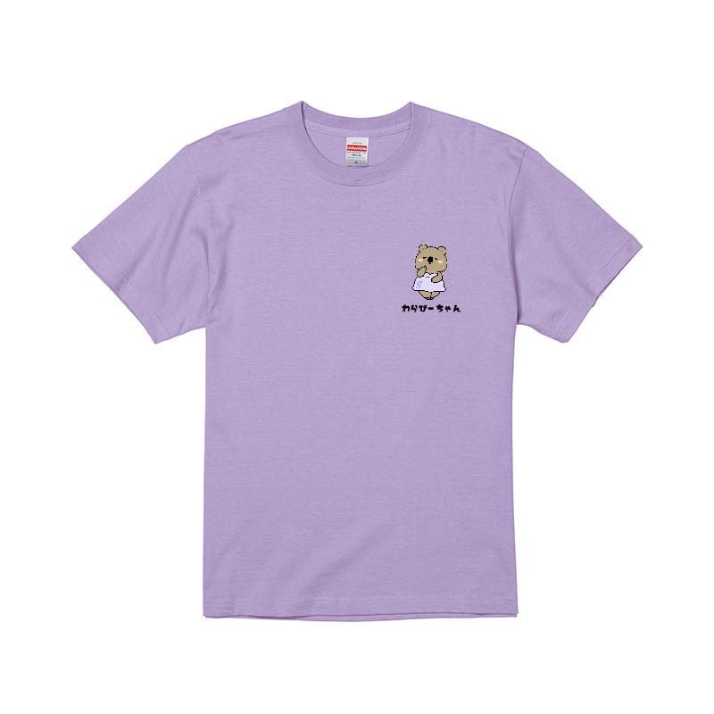 わらびーちゃん左胸プリントTシャツ