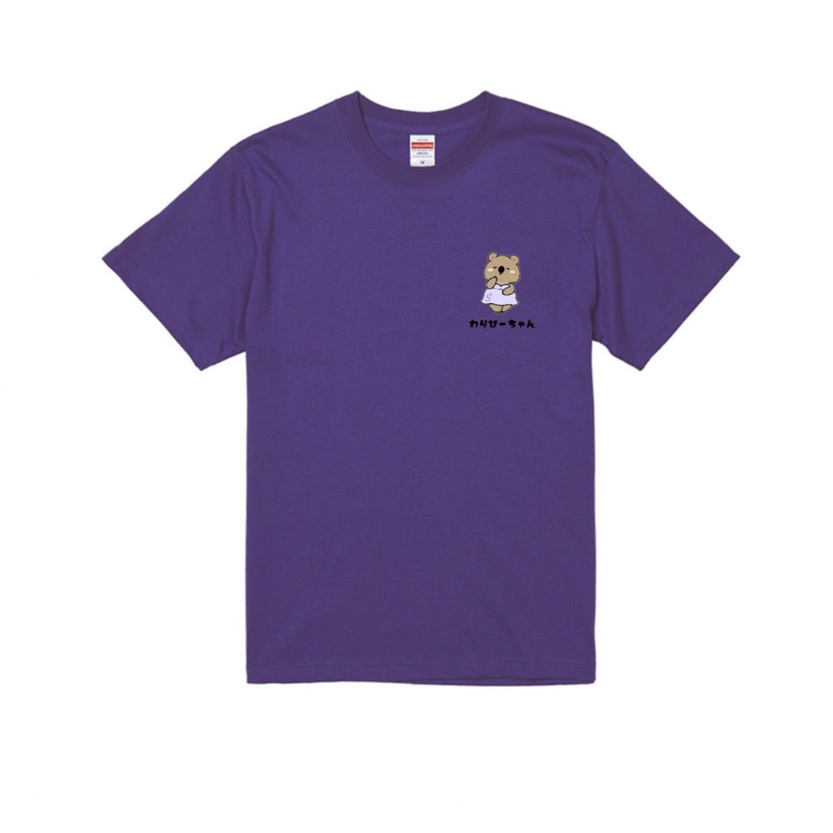 わらびーちゃん左胸プリントTシャツ