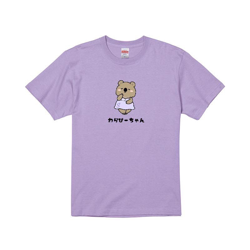 わらびーちゃんプリントTシャツ